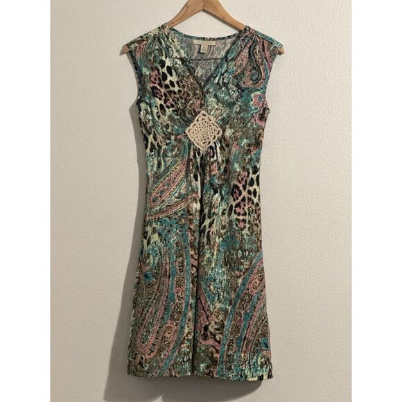 Jonathan Martin Dresses & Skirts - Jonathan Martin Women's Multi Color Pullover Empire Dress Size Small